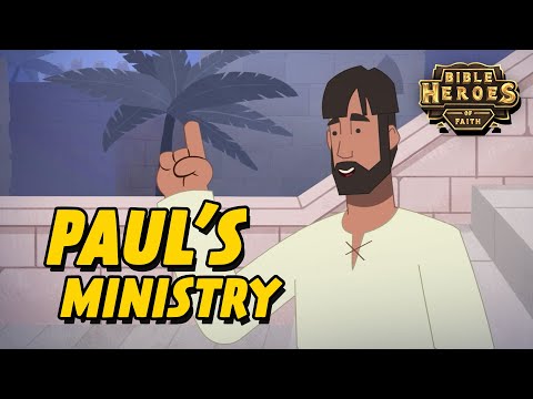 Paul's Ministry | Animated Bible Story for Kids | Bible Heroes of Faith [Episode 10]