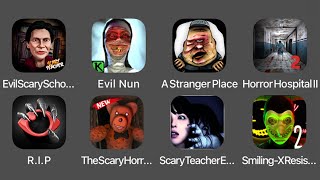 New Horror GamePlay #56: Evil Scary School Teacher vs Evil Nun vs A Stranger Place screenshot 3