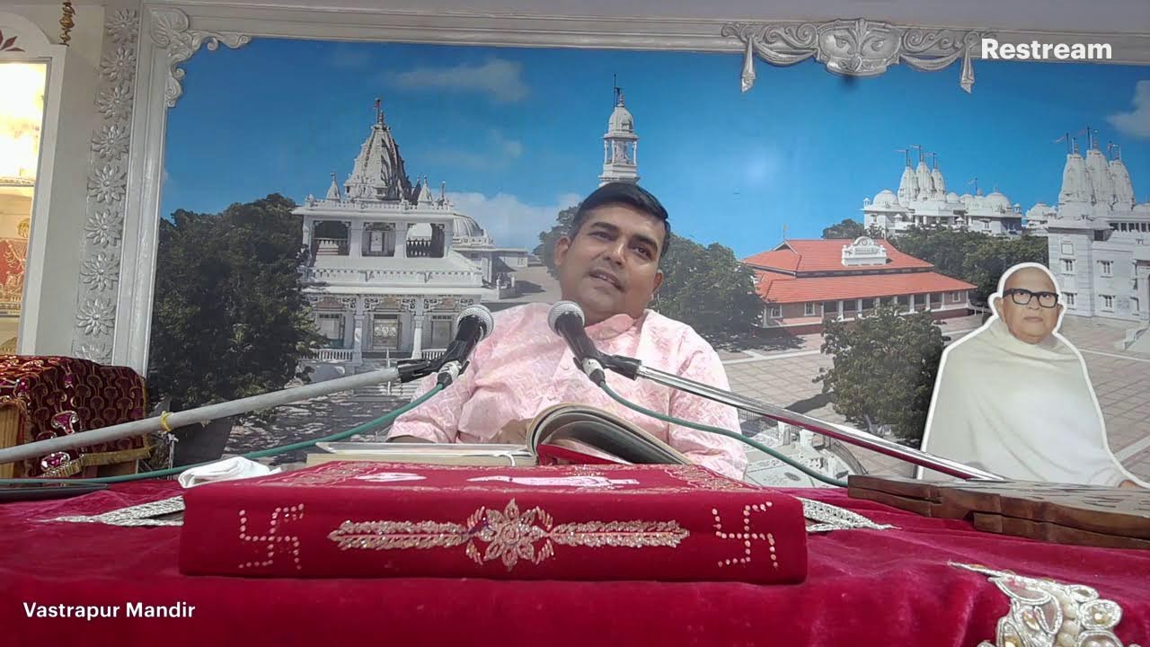 013 Samaysar gatha 8 P Vivekji sagar Pravachan  Vastrapur Mandir Dt:02/03/2026 Mor