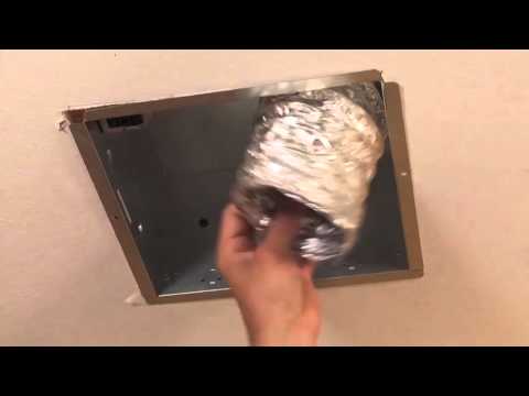 How To Install A Nutone Invent Series Bathroom Fan?