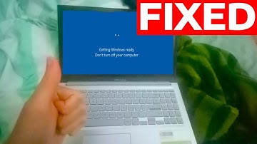 *NEW UPDATED* How To Fix Laptop Stuck on Getting Windows Ready Don