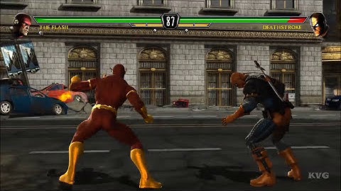 Mortal Kombat vs DC Universe - Walkthrough - Part 1 - Chapter 1: The Flash [HD]