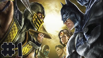 Mortal Kombat vs DC Universe - Walkthrough - Part 1 - Chapter 1: The Flash [HD]