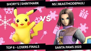 Santa Paws 2023 - ShinyMark (Pikachu) vs BeastModePaul (Hero) - Top 8 - Losers Finals
