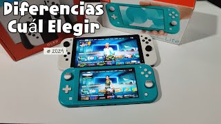 Diferencias Entre Nintendo SWITCH OLED vs Nintendo SWITCH Lite | Cuál Escoger ✓✓