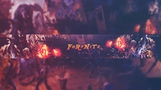 ultimate fortnite youtube banner template free - free fortnite youtube banners