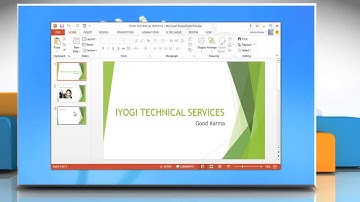 Add a Movie to PowerPoint 2013 presentation on Windows® 8
