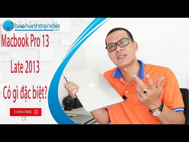 Macbook Pro 13 Late 2013 (ME866) - Phiên bản được nhiều người yêu thích