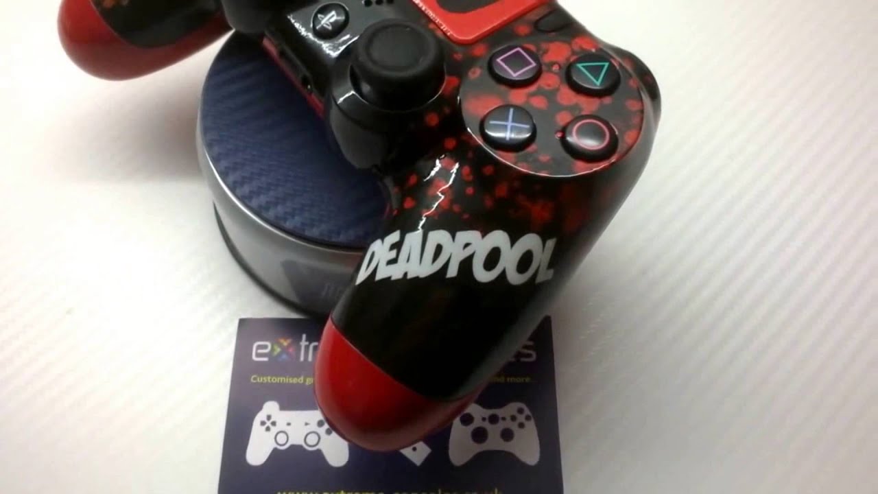 Deadpool Ps4 Custom Controller By Extreme Consoles
