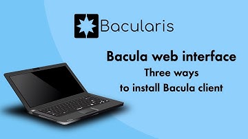 Bacularis - Three ways to install Bacula client