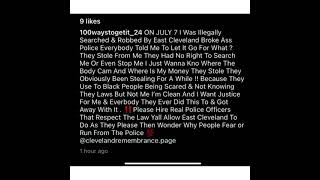 EAST CLEVELAND POLICE STEALING FROM CITIZENS‼️😱