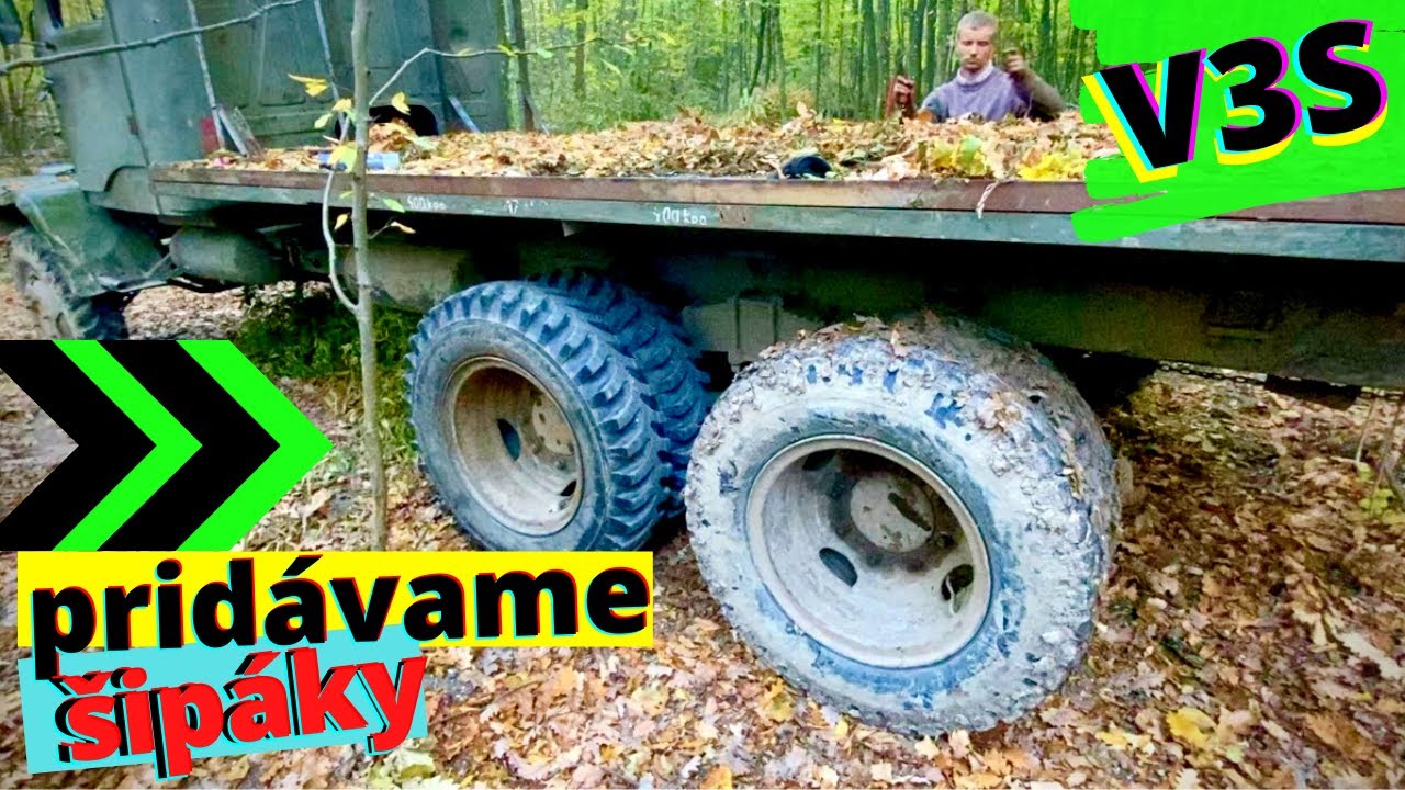 V3S - Šípové pneumatiky