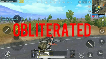 PISTOL ONLY CHALLENGE-P18C EDITION, ALL HUMAN KILLS || PUBG MOBILE GAMEPLAY