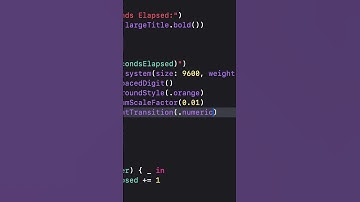 Smooth Timer Animation In Under 10 Seconds!!! #swiftui #animation
