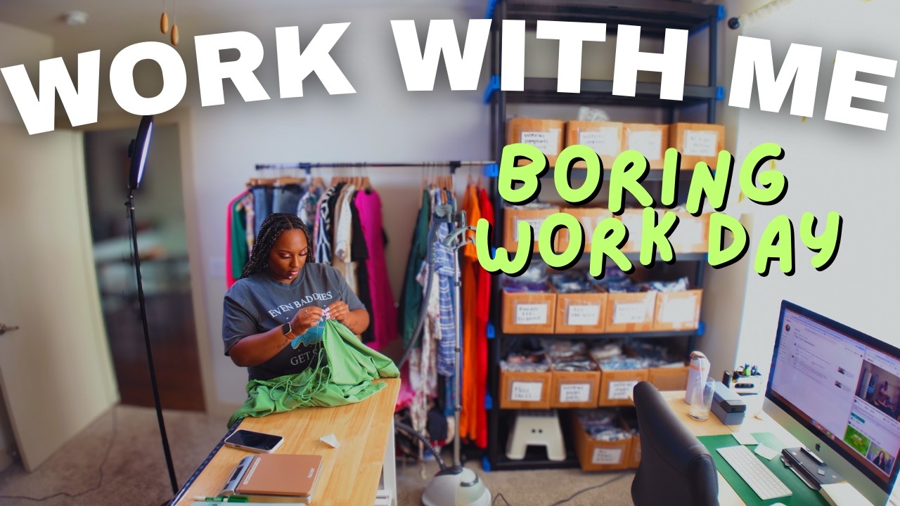 FULLTIME CLOTHING RESELLER: inventory system, I HATE my bins, online sourcing + organizing inventory