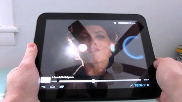 HP TouchPad with Android 4.1 (CM10) and working audio/video