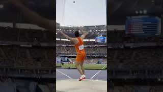 hammer throw world record #hammerthrow #indianathlete #hardwork #trending #shortsfeed #viralvideo