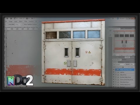 Texturing an Industrial Door with nDo2 and CryENGINE 3 (3dm Promo)