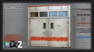 Texturing an Industrial Door with nDo2 and CryENGINE 3 (3dm Promo)