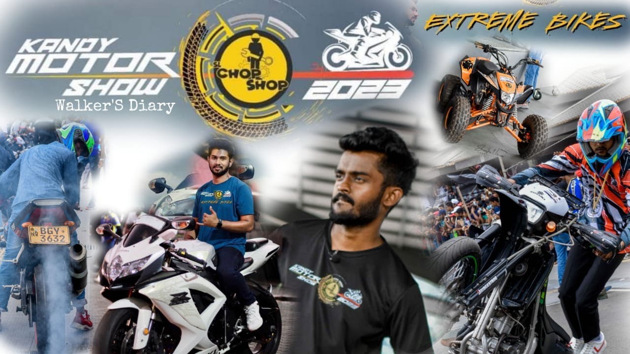 Kandy Motor Show 2023 Extreme Bikes KMS Organized by