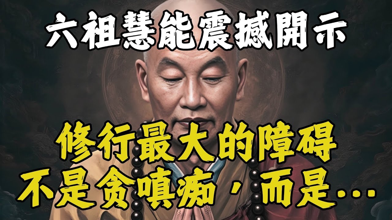 [紅塵煉心] 🔥六祖慧能揭秘：99%修行人卡在這個誤區，難怪你無法解脫！
