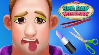 Fun Care Kids Games - Daddy & Little Girl Spa Beauty Makeup Makeover Clean Up Kids Apps screenshot 2
