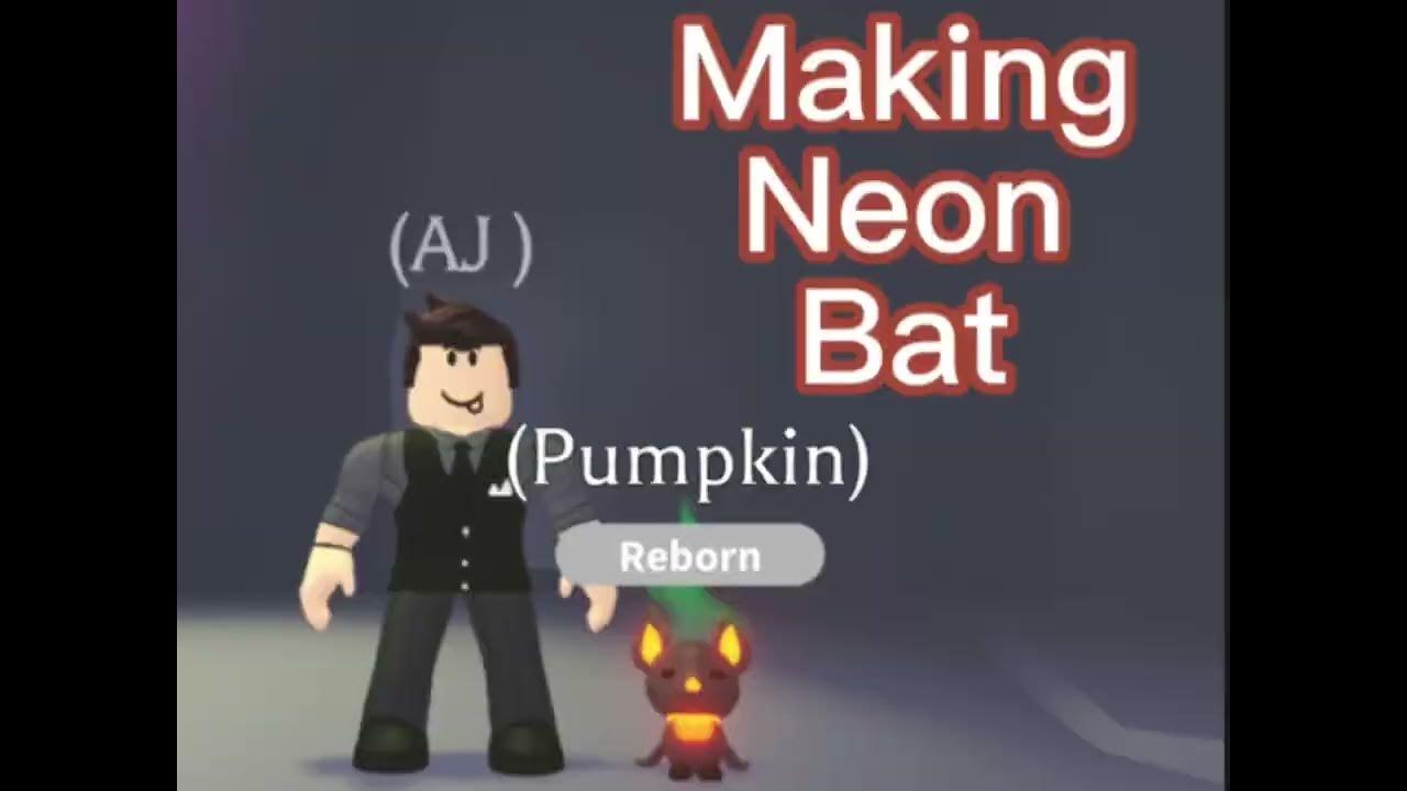 Making Neon Bat In Adopt Me YouTube