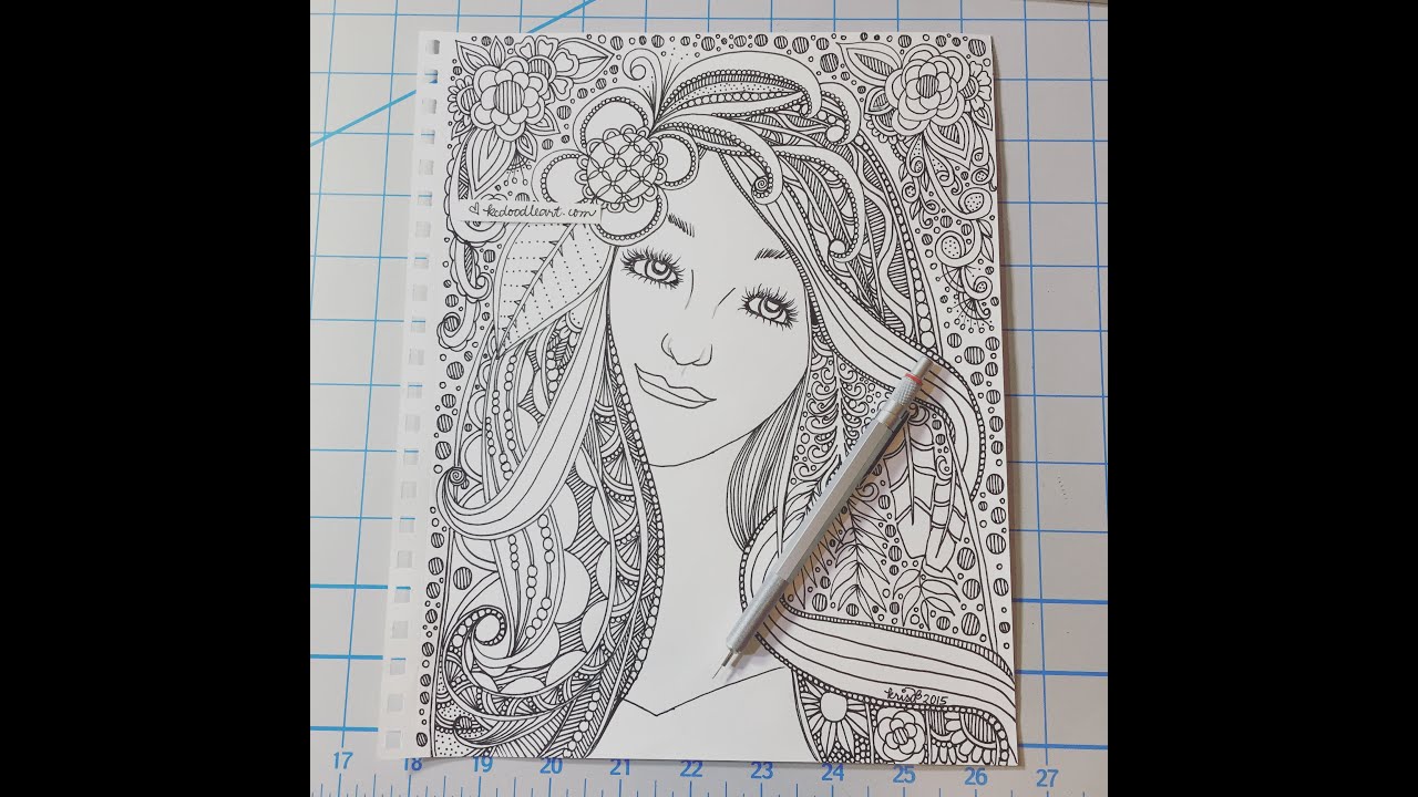 6 Minute Doodle Face YouTube 6 Minute Doodle Face YouTube