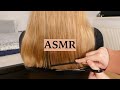 ASMR HAIRCUT COMPILATION (Hair Play, Hair Brushing, Spraying & Scissor Sounds, No Talking)