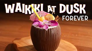 A Modern Tiki Cocktail You'll Never Forget | Waikiki at Dusk Forever
