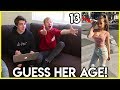 IMPOSSIBLE GUESS HER AGE CHALLENGE w/ Roomies