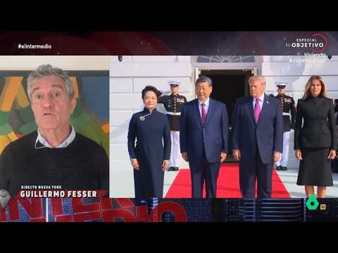 Guillermo Fesser valora el despliegue de Trump con Xi Jinping - El Intermedio