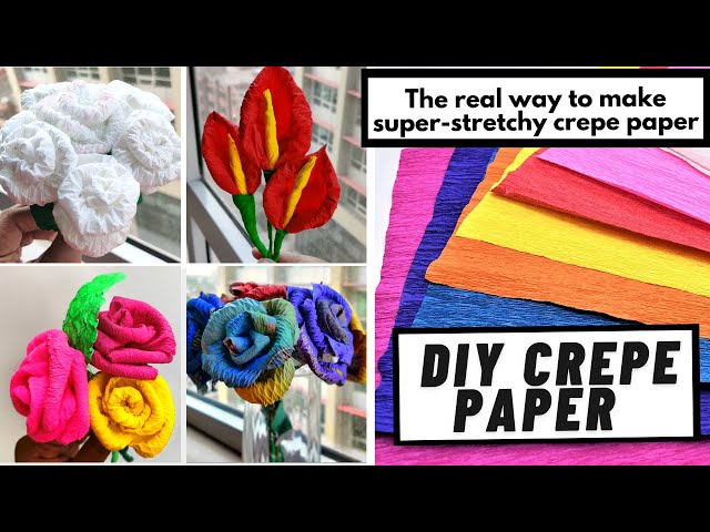 DIY Crepe-Paper Flowers