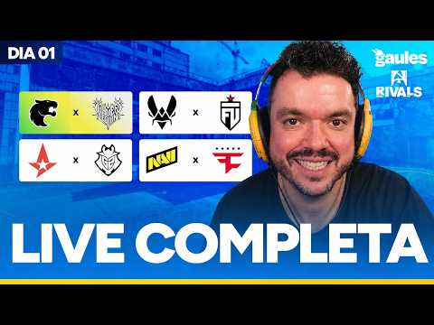 FURIA x GAMERLEGION | BLAST Rivals 2026 Season 1 | Dia 1 - !socio - Siga @Gaules @agonbyaocbr