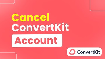 How to Cancel ConvertKit Account (Step By Step)