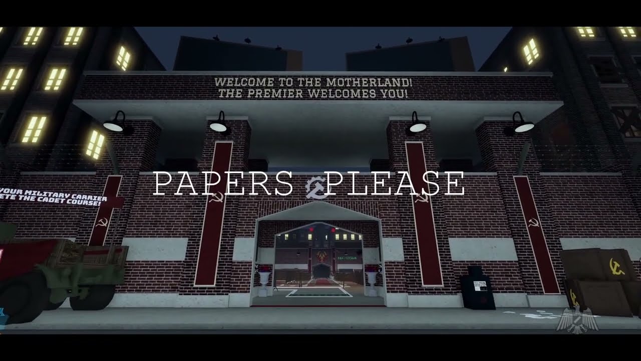 🎅🏽📱 Papers, Please: Border Simulator - Roblox