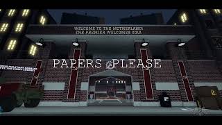 Welcome to Papers Please