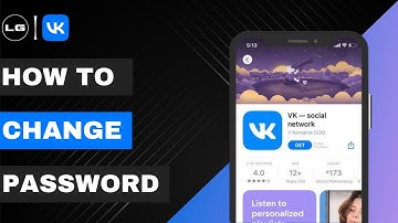 How to Change account Password in VK App
