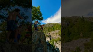 Lost His Hat? #Fpv #Shorts #Cliffjumping