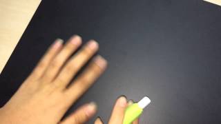 chalkboard placemat Video