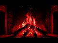 🪵 Warm Fireplace Night in Cabin | Relaxing Fire Sounds for Sleep, Study &amp; Calm