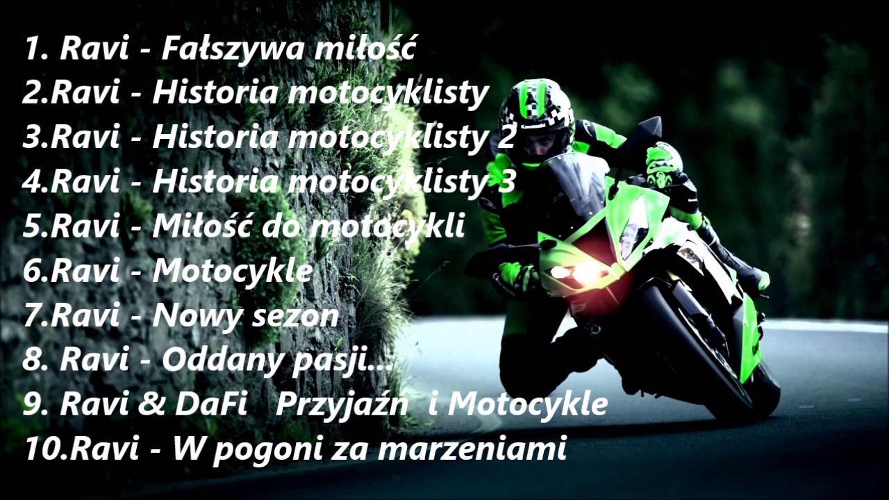 Składanka nutek  Raviego o motocyklach