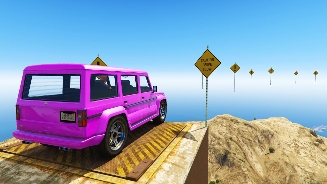 PARKOUR TROLL in GTA 5 cu COSTIN *DRUM INVIZIBIL*