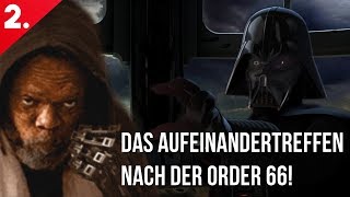 Mace Windu's Treffen auf Darth Vader! Star Wars Story