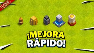 El SECRETO para MEJORAR RÁPIDO tus MUROS en Clash of Clans