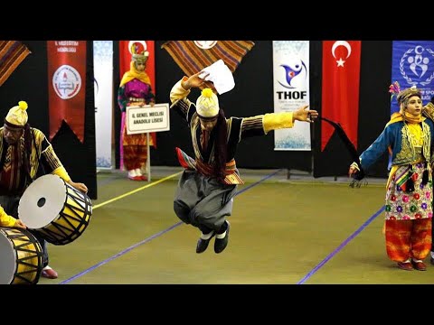 Halk Oyunları Gaziantep İl Birincisi ( İl Genel Meclisi Anadolu Lisesi )🕺👫💃