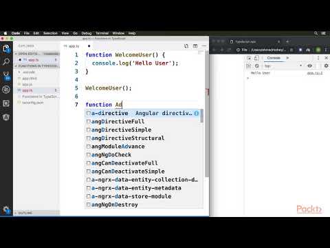 TypeScript for C# and .NET Developers:  Functions in TypeScript | packtpub.com