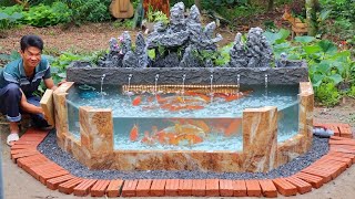 Aquarium Design || Designer Outdoor Water Fountain