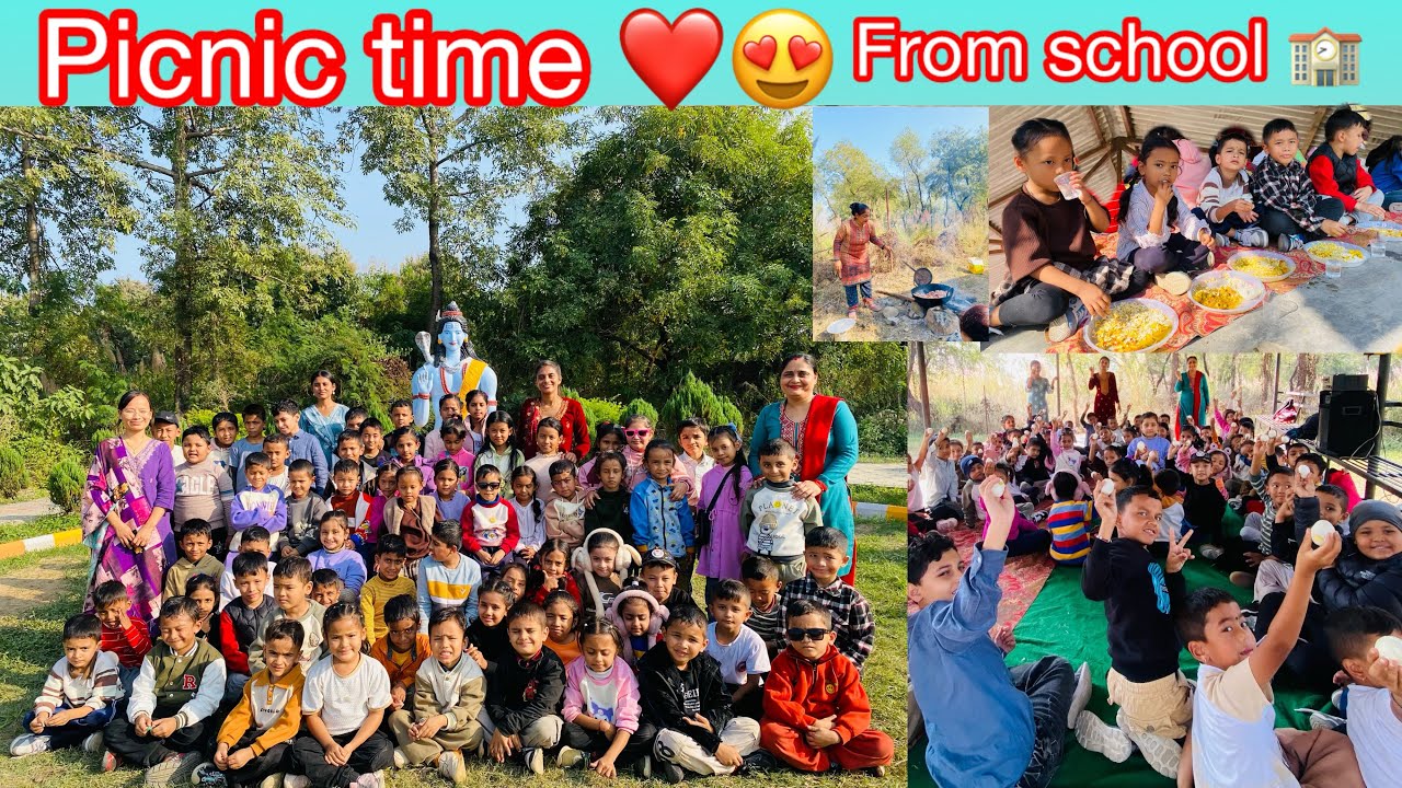 Sub-Junior’s picnic 2081 ❤️🌸Too much fun~Students and teachers 😍