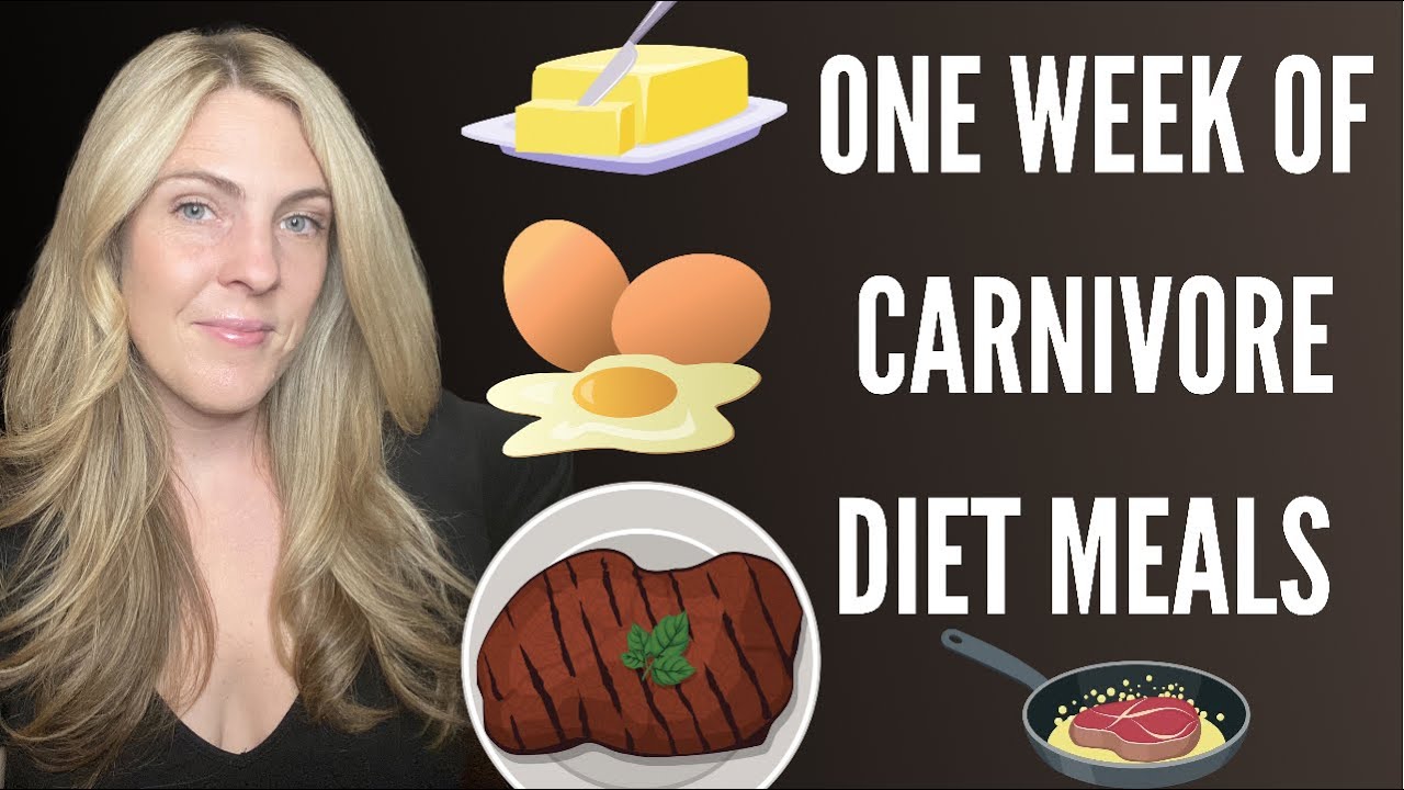 ONE WEEK OF CARNIVORE DIET MEALS! Weight loss - Skin health & Sleep